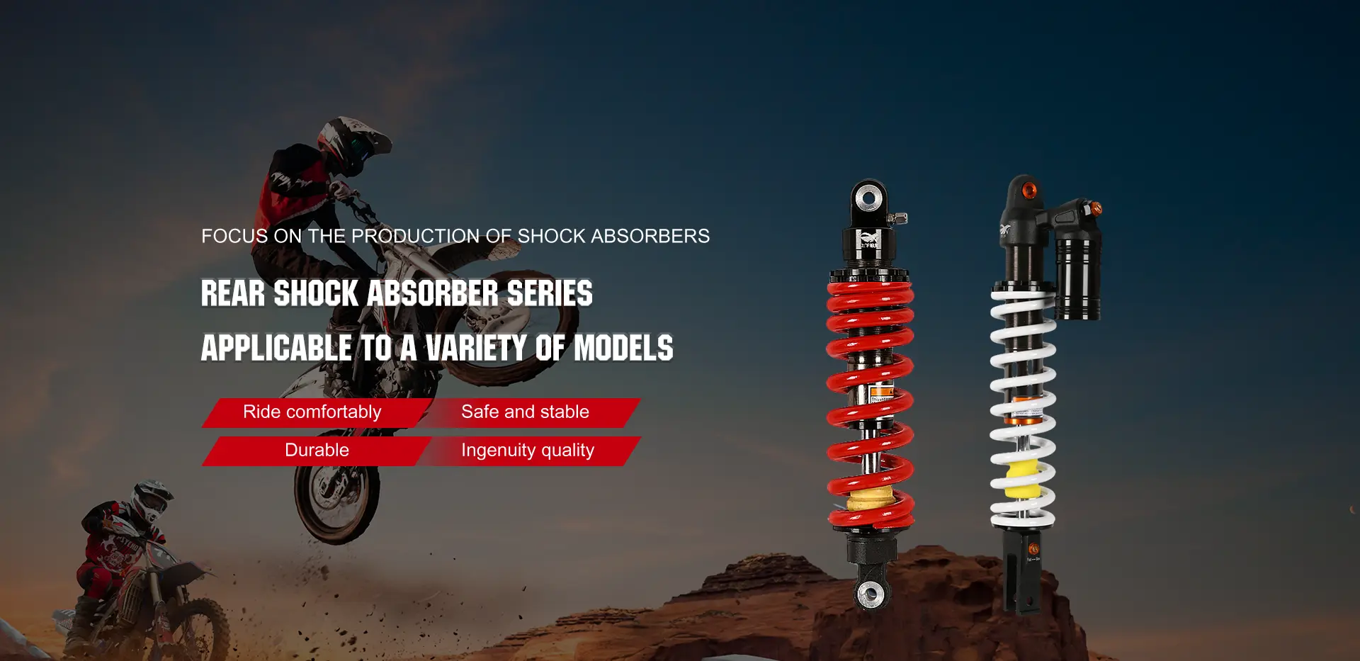 Txina atzeko shock xurgatzailea