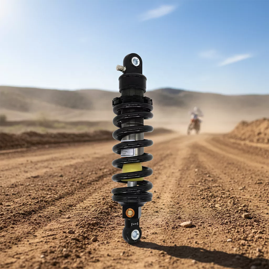 Errebote erregulagarria motozikleta amortiguaketa